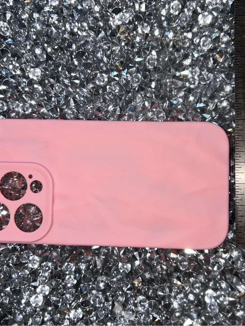 iPhone 15 pro Pink Silicone Phone Case - Soft Protective Cover